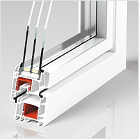 Подробнее об оконном ПВХ профиле PROPLEX-Comfort-Plus
